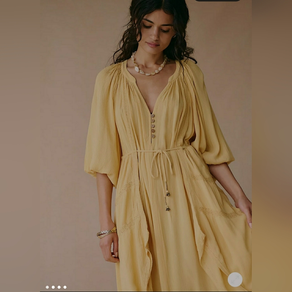Free People Plenty Of Love Maxi Dress -  NWT XS